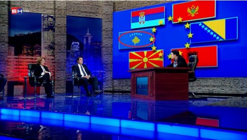 НОВИ СКАНДАЛ НА БН ТВ: Застава лажне државе Косово у емисији Марка Јеремића (ФОТО) НОВИ СКАНДАЛ НА БН ТВ: Застава лажне државе Косово у емисији Марка Јеремића (ФОТО)