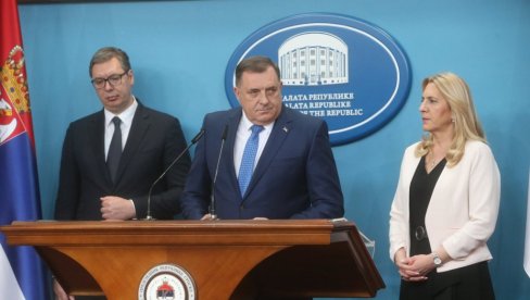 MILORAD DODIK: Srpska nikada nije imala značajniju posetu - Zahvaljujući Vučiću možemo da se pohvalimo odličnom saradnjom i važnim projektima MILORAD DODIK: Srpska nikada nije imala značajniju posetu - Zahvaljujući Vučiću možemo da se pohvalimo odličnom saradnjom i važnim projektima