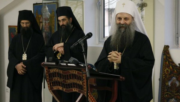 ПАТРИЈАРХ ПОРФИРИЈЕ ОТВОРИО ИЗЛОЖБУ МУЗЕЈА ЦРКВЕНИХ СТАРИНА: Сваки изложени предмет носи печат вере (ФОТО) ПАТРИЈАРХ ПОРФИРИЈЕ ОТВОРИО ИЗЛОЖБУ МУЗЕЈА ЦРКВЕНИХ СТАРИНА: Сваки изложени предмет носи печат вере (ФОТО)