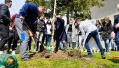 NA DAN PLANETE ZEMLJE: Albanci i Srbi iz bujanovačkih škola posadili breze NA DAN PLANETE ZEMLJE: Albanci i Srbi iz bujanovačkih škola posadili breze