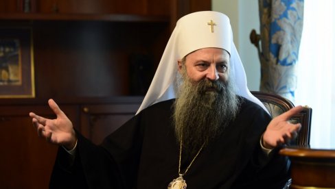 INTERVJU Patrijarh Porfirije: Gorkog su ukusa politički poeni stečeni na raspeću Kosova INTERVJU Patrijarh Porfirije: Gorkog su ukusa politički poeni stečeni na raspeću Kosova