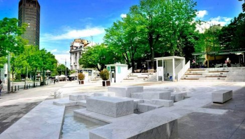 ПРОРАДИЛА ФОНТАНА НА ЦВЕТНОМ ТРГУ: Додатна атракција у урбаном градском џепу ПРОРАДИЛА ФОНТАНА НА ЦВЕТНОМ ТРГУ: Додатна атракција у урбаном градском џепу