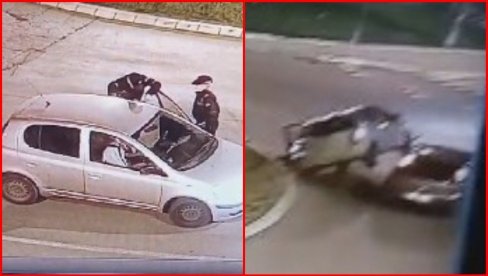 НОВИ ДЕТАЉИ ДРАМЕ НА НОВОМ БЕОГРАДУ: Полицајац пуцао у гуму бахатом возачу и тако себи спасио живот (ВИДЕО) НОВИ ДЕТАЉИ ДРАМЕ НА НОВОМ БЕОГРАДУ: Полицајац пуцао у гуму бахатом возачу и тако себи спасио живот (ВИДЕО)
