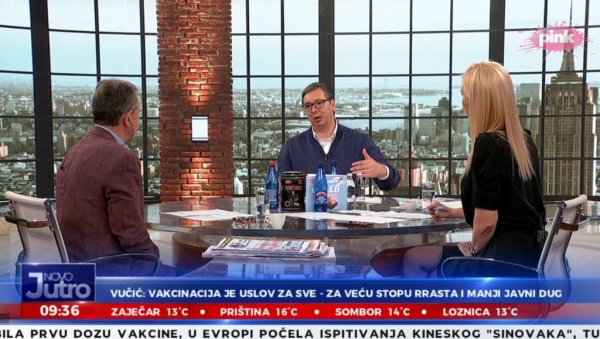 НОВАЦ СВИМА КОЈИ СЕ ВАКЦИНИШУ! Председник Вучић саопштио најновије информације НОВАЦ СВИМА КОЈИ СЕ ВАКЦИНИШУ! Председник Вучић саопштио најновије информације