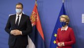 УРСУЛА ФОН ДЕР ЛАЈЕН ПИСАЛА ВУЧИЋУ: Ово је важна прекретница у нашим односима! УРСУЛА ФОН ДЕР ЛАЈЕН ПИСАЛА ВУЧИЋУ: Ово је важна прекретница у нашим односима!
