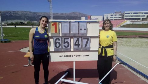 BACANJE KOPLJA: Vilagoš evropska šampionka BACANJE KOPLJA: Vilagoš evropska šampionka