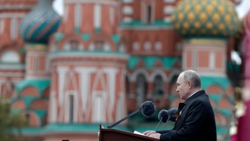 ПУТИНОВА ПОРУКА ЗА ДАН ПОБЕДЕ: Без опроштаја за оне који су заборавили лекције из Другог светског рата ПУТИНОВА ПОРУКА ЗА ДАН ПОБЕДЕ: Без опроштаја за оне који су заборавили лекције из Другог светског рата