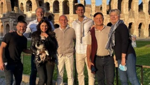 NOVAK SPREMAN ZA RIM: Đoković u Večnom gradu hvata zalet za Rolan Garos NOVAK SPREMAN ZA RIM: Đoković u Večnom gradu hvata zalet za Rolan Garos