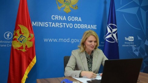 ЈОШ ЈЕДАН СКАНДАЛ У ЦРНОЈ ГОРИ: Министарка одбране честитала колеги из Приштине - пожелела јачу одбрамбену сарадњу са лажном државом ЈОШ ЈЕДАН СКАНДАЛ У ЦРНОЈ ГОРИ: Министарка одбране честитала колеги из Приштине - пожелела јачу одбрамбену сарадњу са лажном државом