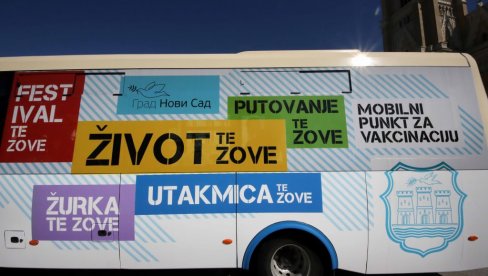 UZ VAKCINU I KARTE ZA EGZIT: Mobilni punkt za vakcinaciju za vikend u centru Novog Sada UZ VAKCINU I KARTE ZA EGZIT: Mobilni punkt za vakcinaciju za vikend u centru Novog Sada
