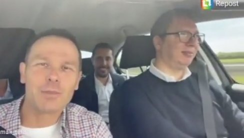 ОНО КАД ТЕ СНИМА МИНИСТАР ФИНАНСИЈА: Председник Вучић реаговао на снимак који је окачио Синиша Мали (ВИДЕО) ОНО КАД ТЕ СНИМА МИНИСТАР ФИНАНСИЈА: Председник Вучић реаговао на снимак који је окачио Синиша Мали (ВИДЕО)