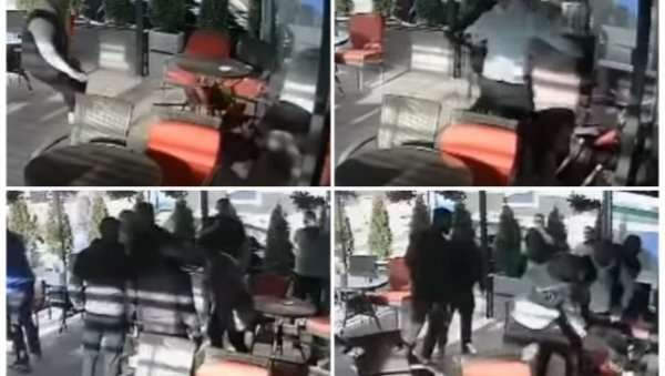 СТРАВИЧАН СНИМАК ИЗ СЈЕНИЦЕ: Брутално претукли момка у кафићу, ударали га док није могао да устане (ВИДЕО) СТРАВИЧАН СНИМАК ИЗ СЈЕНИЦЕ: Брутално претукли момка у кафићу, ударали га док није могао да устане (ВИДЕО)
