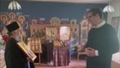 ВУЧИЋ У МАНАСТИРУ РАДОВАШНИЦА: Председник добио икону Светог Николе ВУЧИЋ У МАНАСТИРУ РАДОВАШНИЦА: Председник добио икону Светог Николе