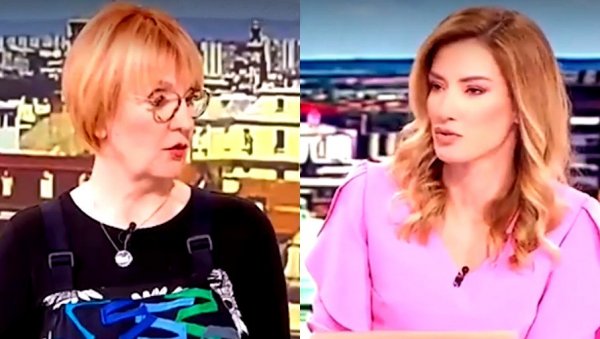 ВЕДРАНА РУДАН ШОКИРАЛА ЈОВАНУ ЈОКСИМОВИЋ: Поменула Жељка, па је упитала: Ја не знам да ли је ваш муж мушкарац ВЕДРАНА РУДАН ШОКИРАЛА ЈОВАНУ ЈОКСИМОВИЋ: Поменула Жељка, па је упитала: Ја не знам да ли је ваш муж мушкарац