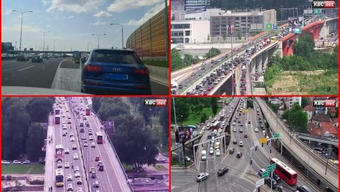 НАЈГОРЕ НА ГАЗЕЛИ: Поново гужве у Београду, лоша ситуација и на Аутокоманди (ФОТО) НАЈГОРЕ НА ГАЗЕЛИ: Поново гужве у Београду, лоша ситуација и на Аутокоманди (ФОТО)