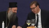 VUČIĆ I PATRIJARH NA RUČKU: Razgovor u Predsedništvu o situaciji na KiM i srpskim svetinjama (FOTO) VUČIĆ I PATRIJARH NA RUČKU: Razgovor u Predsedništvu o situaciji na KiM i srpskim svetinjama (FOTO)