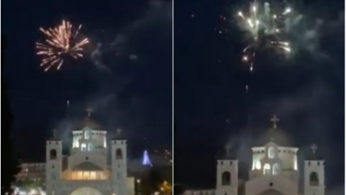 PODGORICA SLAVI MITROPOLITA JOANIKIJA: Veliki vatromet iznad Hrama Hristovog Vaskrsenja (VIDEO) PODGORICA SLAVI MITROPOLITA JOANIKIJA: Veliki vatromet iznad Hrama Hristovog Vaskrsenja (VIDEO)
