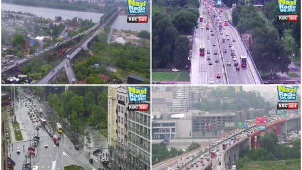 САОБРАЋАЈ У БЕОГРАДУ: Велике гужве од раног јутра, киша додатно отежава саобраћај (ФОТО) САОБРАЋАЈ У БЕОГРАДУ: Велике гужве од раног јутра, киша додатно отежава саобраћај (ФОТО)