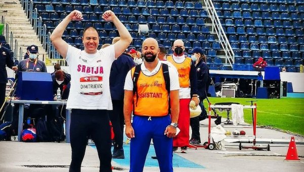 ВЕЛИКИ УСПЕХ СРБИНА: Параолимпијац Димитријевић освојио бронзу на ЕП ВЕЛИКИ УСПЕХ СРБИНА: Параолимпијац Димитријевић освојио бронзу на ЕП