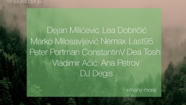 ФЕШТА НА ГОЧУ: Лепе вести за љубитеље електронске музике ФЕШТА НА ГОЧУ: Лепе вести за љубитеље електронске музике