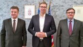 SERIJA SASTANAKA O KIM: Vučić sutra sa Lajčakom i Palmerom u 17 sati SERIJA SASTANAKA O KIM: Vučić sutra sa Lajčakom i Palmerom u 17 sati