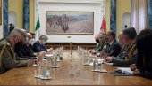 СТЕФАНОВИЋ СА ВЕНЧАРЕЛИЈЕМ: Састанак министра одбране и начелника Оружаних снага Републике Италије