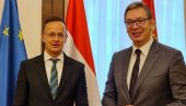 VUČIĆ SA SIJARTOM: Predsednik sa ministrom spoljnih poslova Mađarske razgovarao o unapređenju odnosa i EU integracijama VUČIĆ SA SIJARTOM: Predsednik sa ministrom spoljnih poslova Mađarske razgovarao o unapređenju odnosa i EU integracijama