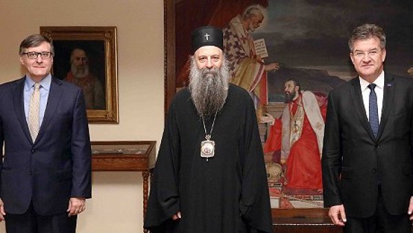 КОСОВО И МЕТОХИЈА СУ НАШ ЈЕРУСАЛИМ: Патријарх Порфирије - Не намећите решење које прихвата незаконито отцепљење КОСОВО И МЕТОХИЈА СУ НАШ ЈЕРУСАЛИМ: Патријарх Порфирије - Не намећите решење које прихвата незаконито отцепљење