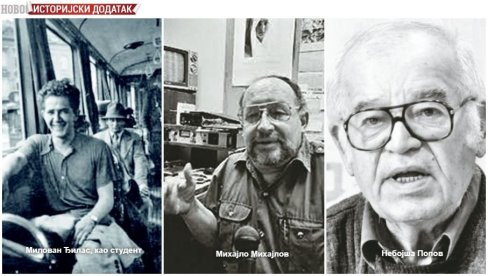 ISTORIJSKI DODATAK -DOMOVINA , TO JE - SLOBODA: Milovan Đilas i Mihajlo Mihajlov, prvi disidenti koji su se našli na svetskoj sceni ISTORIJSKI DODATAK -DOMOVINA , TO JE - SLOBODA: Milovan Đilas i Mihajlo Mihajlov, prvi disidenti koji su se našli na svetskoj sceni