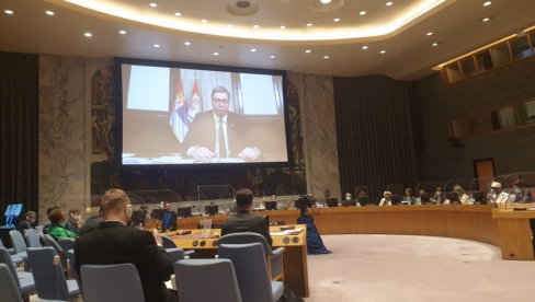 САМО СРБИ НЕМАЈУ ПРАВО ДА БУДУ НИ СРБИ: Вучић о седници Савета безбедности УН и говору једног од представника УН САМО СРБИ НЕМАЈУ ПРАВО ДА БУДУ НИ СРБИ: Вучић о седници Савета безбедности УН и говору једног од представника УН