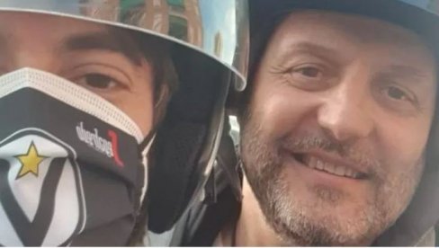 ДРАМА У БОЛОЊИ! Навијач на скутеру спасао Салета Ђорђевића (ФОТО) ДРАМА У БОЛОЊИ! Навијач на скутеру спасао Салета Ђорђевића (ФОТО)