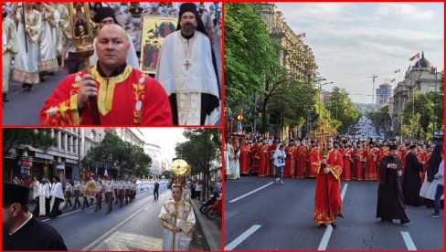 ПАТРИЈАРХ СЕ ЗАХВАЛИО СРПСКОМ НАРОДУ: Величанствена литија један од најдостојанственијих скупова икада у историји престонице ПАТРИЈАРХ СЕ ЗАХВАЛИО СРПСКОМ НАРОДУ: Величанствена литија један од најдостојанственијих скупова икада у историји престонице