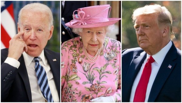 БАЈДЕН СЕ ОГРЕШИО О КРАЉИЦУ ЕЛИЗАБЕТУ: Направио исту грешку као и Трамп - владарка се распитивала за Путина БАЈДЕН СЕ ОГРЕШИО О КРАЉИЦУ ЕЛИЗАБЕТУ: Направио исту грешку као и Трамп - владарка се распитивала за Путина