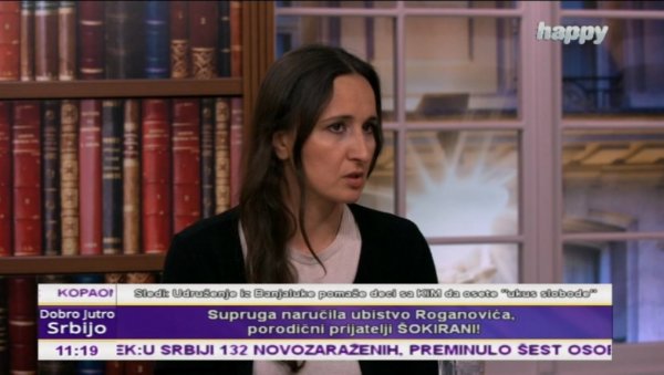 РОГАНОВИЋЕВА ЖЕНА У ЈУТАРЊЕМ ПРОГРАМУ: Осумњичена да је наручила убиство супруга у Украјини РОГАНОВИЋЕВА ЖЕНА У ЈУТАРЊЕМ ПРОГРАМУ: Осумњичена да је наручила убиство супруга у Украјини