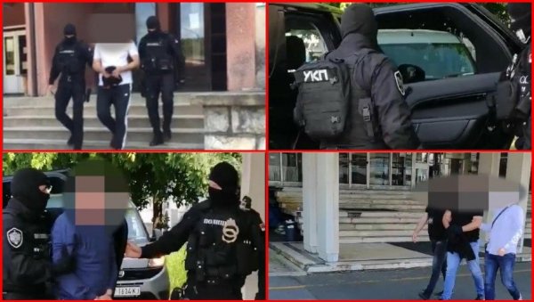 СНИМАК ХАПШЕЊА ФИНАНСИЈЕРА ВУКА ЈЕРЕМИЋА: Још 2 ухапшена, осумњичени да су оштетили рудник Ресавица за 40 милиона динара (ФОТО/ВИДЕО) СНИМАК ХАПШЕЊА ФИНАНСИЈЕРА ВУКА ЈЕРЕМИЋА: Још 2 ухапшена, осумњичени да су оштетили рудник Ресавица за 40 милиона динара (ФОТО/ВИДЕО)