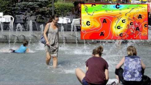 TRI UPOZORENJA RHMZ NA SNAZI: Crveni meteo alarm upaljen zbog ekstremno visokih temperatura; Ovim delovima Srbije preti i nevreme