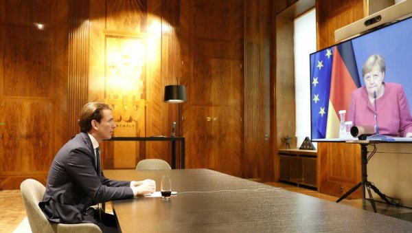 МЕРКЕЛОВА И СЕБАСТИЈАН КУРЦ САГЛАСНИ: Са Русијом потребан дијалог МЕРКЕЛОВА И СЕБАСТИЈАН КУРЦ САГЛАСНИ: Са Русијом потребан дијалог