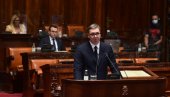 ВУЧИЋ ПРЕДСТАВИО ИЗВЕШТАЈ СКУПШТИНИ О КиМ: Ситуација је тешка, али никада нећемо престати да се боримо (ФОТО/ВИДЕО) ВУЧИЋ ПРЕДСТАВИО ИЗВЕШТАЈ СКУПШТИНИ О КиМ: Ситуација је тешка, али никада нећемо престати да се боримо (ФОТО/ВИДЕО)
