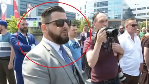 OSVEDOČENI SRBOMRZAC POZNAT POLICIJI: Evo ko je Nihad Aličković koji je izazvao incident ispred Haga (VIDEO) OSVEDOČENI SRBOMRZAC POZNAT POLICIJI: Evo ko je Nihad Aličković koji je izazvao incident ispred Haga (VIDEO)