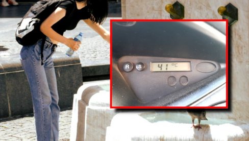 СРБИЈА СЕ ПРЖИ НА 41 СТЕПЕН! Људи колабирају од врућине, ево какво време ће бити сутра (ФОТО) СРБИЈА СЕ ПРЖИ НА 41 СТЕПЕН! Људи колабирају од врућине, ево какво време ће бити сутра (ФОТО)