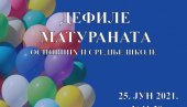 ДЕФИЛЕ МАТУРАНАТА: Испред Дома културе у Книћу матуранти ће пустити балоне ДЕФИЛЕ МАТУРАНАТА: Испред Дома културе у Книћу матуранти ће пустити балоне