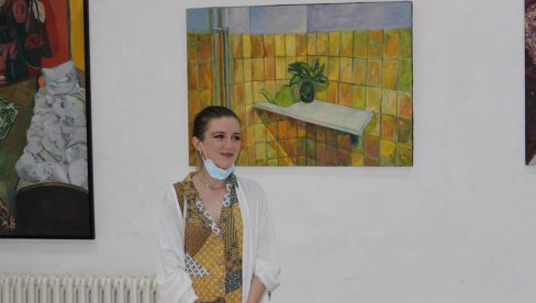 ХОКНИ И ГОГЕН КАО УЗОРИ: Изложба слика Аиде Цамовић у Краљеву ХОКНИ И ГОГЕН КАО УЗОРИ: Изложба слика Аиде Цамовић у Краљеву