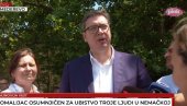 ВУЧИЋ НА БАЛКАНИЈАДИ: Председник обишао атлетски стадион у Смедеревској тврђави (ВИДЕО) ВУЧИЋ НА БАЛКАНИЈАДИ: Председник обишао атлетски стадион у Смедеревској тврђави (ВИДЕО)