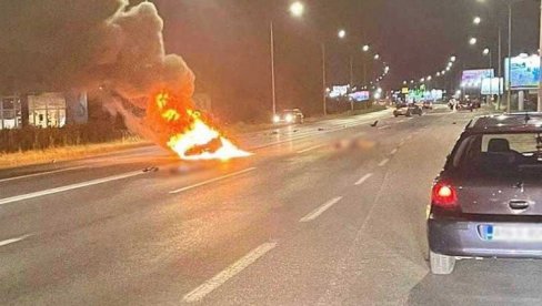 СУЗУКИ ИЗГОРЕО НАКОН УДАРА: Дарко Миљуш (30) погинуо у стравичној несрећи у близини Приједорске петље СУЗУКИ ИЗГОРЕО НАКОН УДАРА: Дарко Миљуш (30) погинуо у стравичној несрећи у близини Приједорске петље
