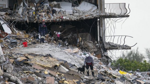 БРОЈ ЖРТАВА НА ФЛОРИДИ РАСТЕ: Из рушевина извучено 11 тела, 150 особа се и даље води као нестало БРОЈ ЖРТАВА НА ФЛОРИДИ РАСТЕ: Из рушевина извучено 11 тела, 150 особа се и даље води као нестало