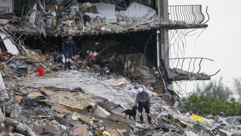 БРОЈ ЖРТАВА НА ФЛОРИДИ РАСТЕ: Из рушевина извучено 11 тела, 150 особа се и даље води као нестало БРОЈ ЖРТАВА НА ФЛОРИДИ РАСТЕ: Из рушевина извучено 11 тела, 150 особа се и даље води као нестало