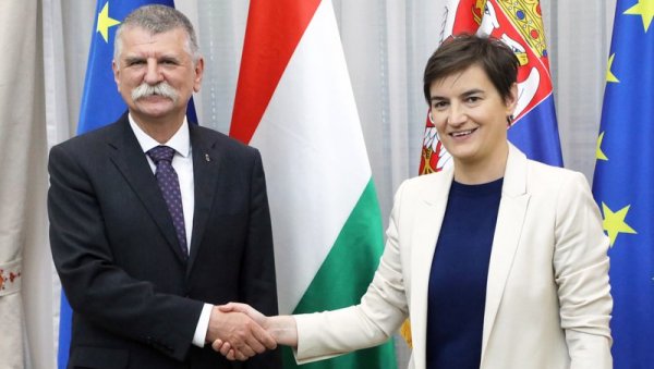 ОДНОСИ СРБИЈЕ И МАЂАРСКЕ НАЈБОЉИ У ИСТОРИЈИ: Ана Брнабић се састала са Ласлом Кевером ОДНОСИ СРБИЈЕ И МАЂАРСКЕ НАЈБОЉИ У ИСТОРИЈИ: Ана Брнабић се састала са Ласлом Кевером