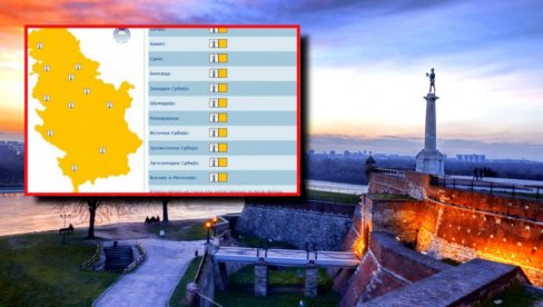 STIŽE NAM NOVI PAKLENI TALAS: Vremenska prognoza za naredne dane - na snazi narandžasti meteoalarm! (FOTO) STIŽE NAM NOVI PAKLENI TALAS: Vremenska prognoza za naredne dane - na snazi narandžasti meteoalarm! (FOTO)
