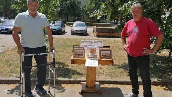 ЗА ПОМОЋ ПРИЈАТЕЉУ 100 СЛИКА: Наставник ликовног из Пландишта Васо Милекић покренуо хуманитарну акцију ЗА ПОМОЋ ПРИЈАТЕЉУ 100 СЛИКА: Наставник ликовног из Пландишта Васо Милекић покренуо хуманитарну акцију
