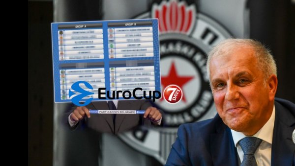 ГОТОВ ЖРЕБ: Партизан добио јаке противнике - видите комплетан састав група за Еврокуп ГОТОВ ЖРЕБ: Партизан добио јаке противнике - видите комплетан састав група за Еврокуп